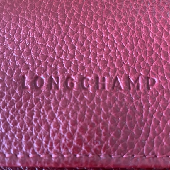 Red Longchamp wallet - Picture 3 of 3